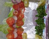 A picture of step 4 of Chicken reshmi seekh kebab.