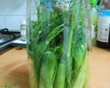 รูปขั้นตอนการทำที่ 9 ของ แตงกวาดอง (เปรี้ยวน้อย) - Half Sour Dill Pickles