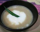 Foto langkah ke 1 dari resep Bubur kacang hijau saos vla durian. So nyummy.