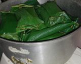 Foto langkah ke 10 dari resep Nasi Bakar All Varian (ada isi rendang, isi ayam teri, ikan P).