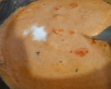 A picture of step 9 of Shahi paneer.