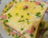 Foto langkah ke 2 dari resep Roti Telur panggang.
