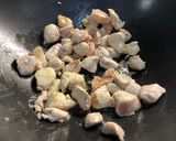 A picture of step 2 of Fettuccine Alberto (because they are kind of like Alfredo, but different).