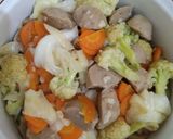 Foto langkah ke 5 dari resep Capcay sayur bakso sapi.
