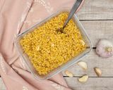 Foto del paso 5 de la receta: 🪸🧄Lentejas turcas al ajillo 🪸 Ensalada de lentejas coral con ajo 🧄🪸