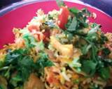 Veg Biryani mix with cheese recipe step 2 photo