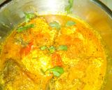 A picture of step 5 of Fish masala curry in Mithila style.