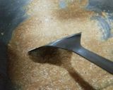 A picture of step 7 of Adadiya Ladwa or Urad dal Halwa.
