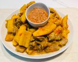 A picture of step 4 of Green bananas recipe (matoke).