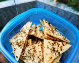 Foto langkah ke 4 dari resep Keripik Keju Panggang Keto Friendly (cheese crackers) /DEBM.