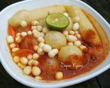 Foto langkah ke 3 dari resep Baso Aci Kuah Sehuhah.