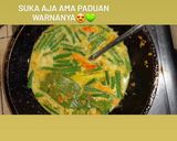 Foto langkah ke 5 dari resep Telur tahu kacang panjang bumbu kuning.