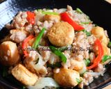 Foto langkah ke 7 dari resep Thai Minced Chicken and Egg Tofu.