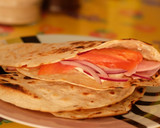 Foto del paso 5 de la receta: Quesadilla de jamón y panela