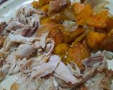 Foto del paso 8 de la receta: Pollo al horno con boniatos y cebollas