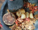 Foto langkah ke 2 dari resep Rujak bumbu kacang.