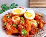 Cara Membuat Telur Balado Kentang Pete 6