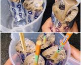 รูปขั้นตอนการทำที่ 2 ของ ไอศครีมโอริโอ้ช็อคโกแลต วัตถุดิบ 3 อย่าง