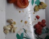 A picture of step 1 of Gravy singhpuri.
