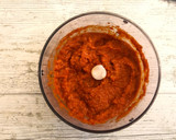 Foto del paso 2 de la receta: Crema de atún con pimientos para relleno de volovanes, canapés y aperitivos