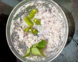 A picture of step 1 of Masala Khichdi.