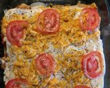 A picture of step 10 of Soya mince lasagne.