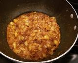 A picture of step 3 of Coronation Chicken.