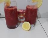 Cara Membuat Lemonade strawberry tea 4