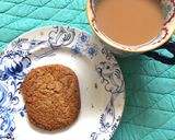 A picture of step 6 of Chai cookies - vegan.