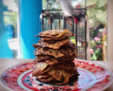 Foto del paso 5 de la receta: Tortitas de calabacín con crema agria casera (en Thermomix)