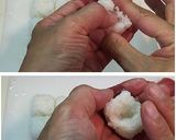 A picture of step 8 of Traditional Tuna Nigiri Sushi.