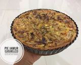 Foto langkah ke 7 dari resep Pie Jamur (Caramilized Onion And Mushroom Quiche).