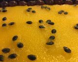 Hình bước làm 4 của món CheeseCake chanh dây & quả mọng không dùng lò nướng