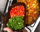 Foto del paso 5 de la receta Sopa de verduras con huevo poche