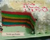 Cara Membuat Rainbow cake ny Liem 5