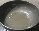 A picture of step 2 of Murmura ladoo.