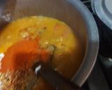 A picture of step 4 of Achar Gosht.