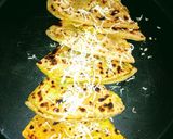 A picture of step 4 of Aloo Paratha with Cheese.