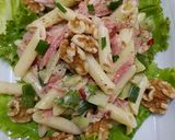 A picture of step 4 of Chipotle pasta Salad.