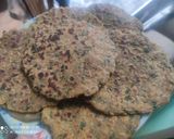 A picture of step 4 of Leftover Dal Thepla.