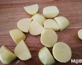 Une image de l'étape 3 de Bar en cocotte et ses légumes au mascarpone.