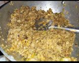 A picture of step 2 of Soybean veggies biryani.