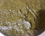 A picture of step 1 of Palak(spinach) chicken.
