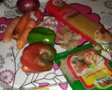A picture of step 1 of Carrot veggies sauce &Spaghetti macaroni#Abujamoms #Abjmoms.