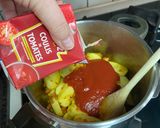 Une image de l'étape 3 de Mijoté de pommes de terre à la morue.
