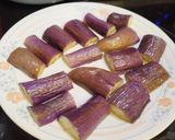蒸茄子拌肉丁的食譜步驟3照片