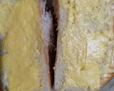 Foto langkah ke 3 dari resep Roti Bakar Biskuit Gurih Tanpa Keju.