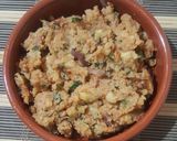 A picture of step 7 of Aloo ka bharta.