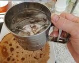 A picture of step 2 of My Chocolate Pancakes. 😁.
