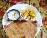 A picture of step 8 of Navratri vrat paratha 😋 Rajgira paratha.
